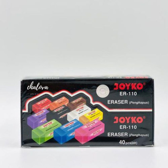 

[PAK] PENGHAPUS JOYKO WARNA-WARNI ER-110 / STIP JOYKO / ERASER JOYKO ER-110 ISI 40