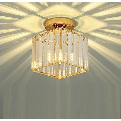 Lampu Gantung Lampu Plafon Gantung Kristal Minimalis Lampu kristal plafon rumah Lampu ceiling krista
