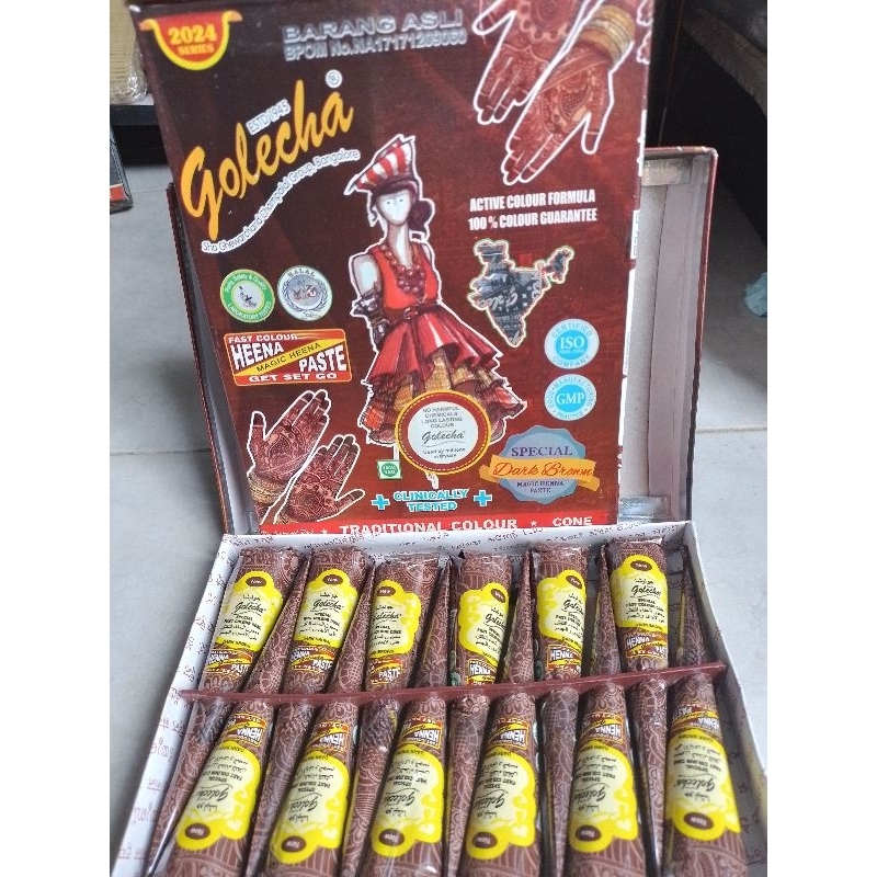 Henna GOLECHA Paste Magic Henna Cat Kuku