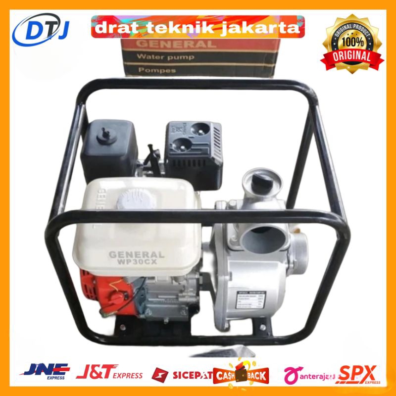 Pompa Alkon Pompa Sedot Air Sawah 3" Mesin Waterpump General CX200