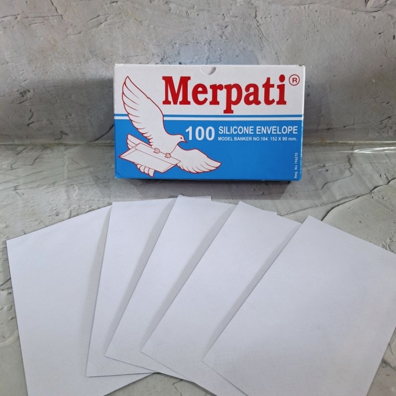

RB (5pak) Amplop Merpati 104 Polos