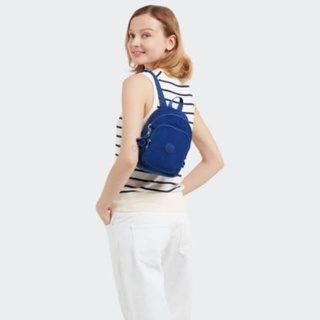 (NEW ORIGINAL) Ransel Mini Wanita KIPLING Authentic - New Delia Compact in Deep Sky Blue