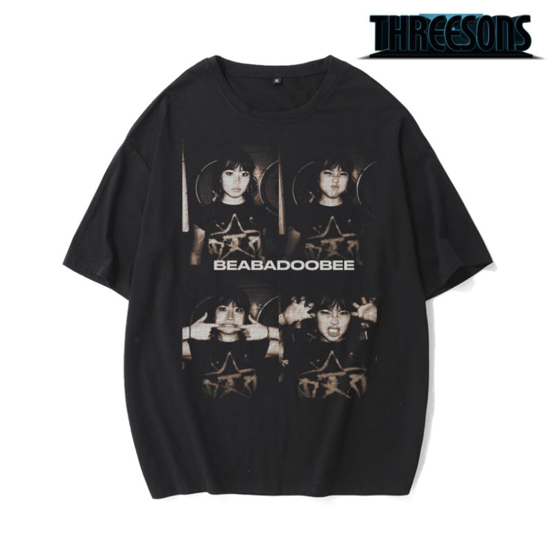 KAOS DEWASA BAJU SINGER BEABADOOBEE |< T-SHIRT BLACK BAJU SINGER FILIPINA BEABADOOBEE | KAOS SINGER 