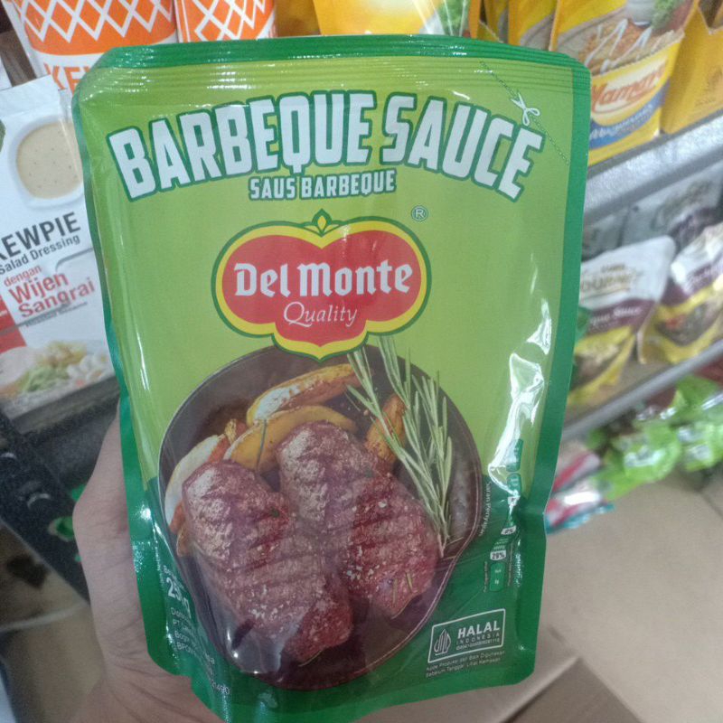 

Saos barbeque delmonte 250gr