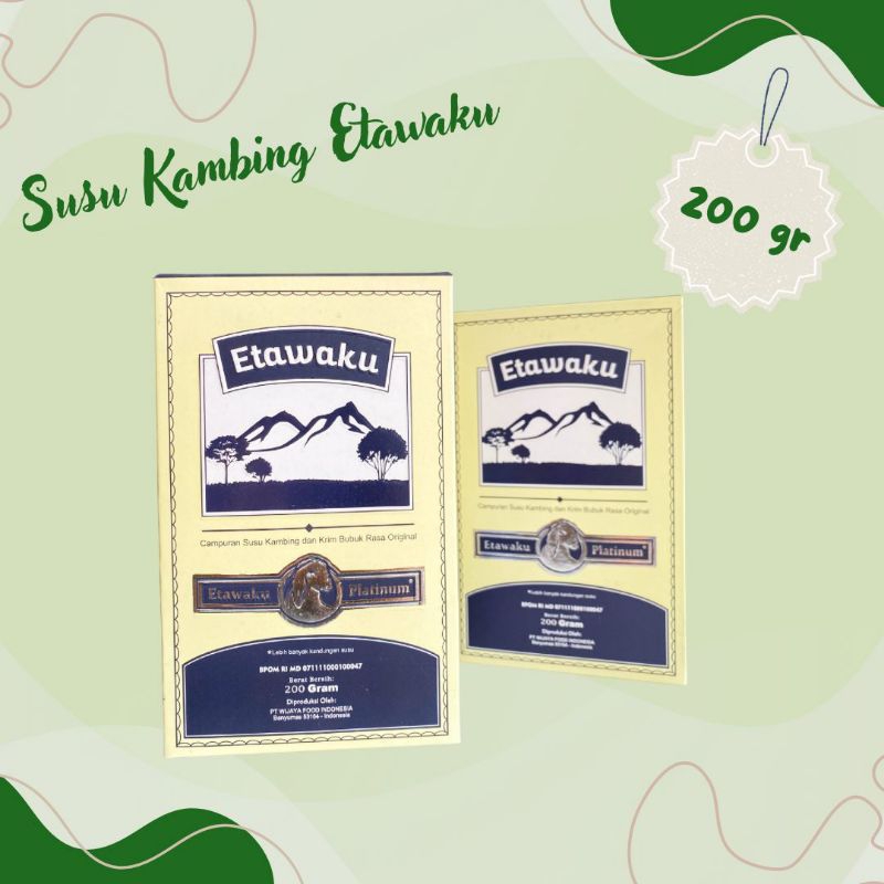 

SUSU KAMBING ETAWAKU (200 GR)
