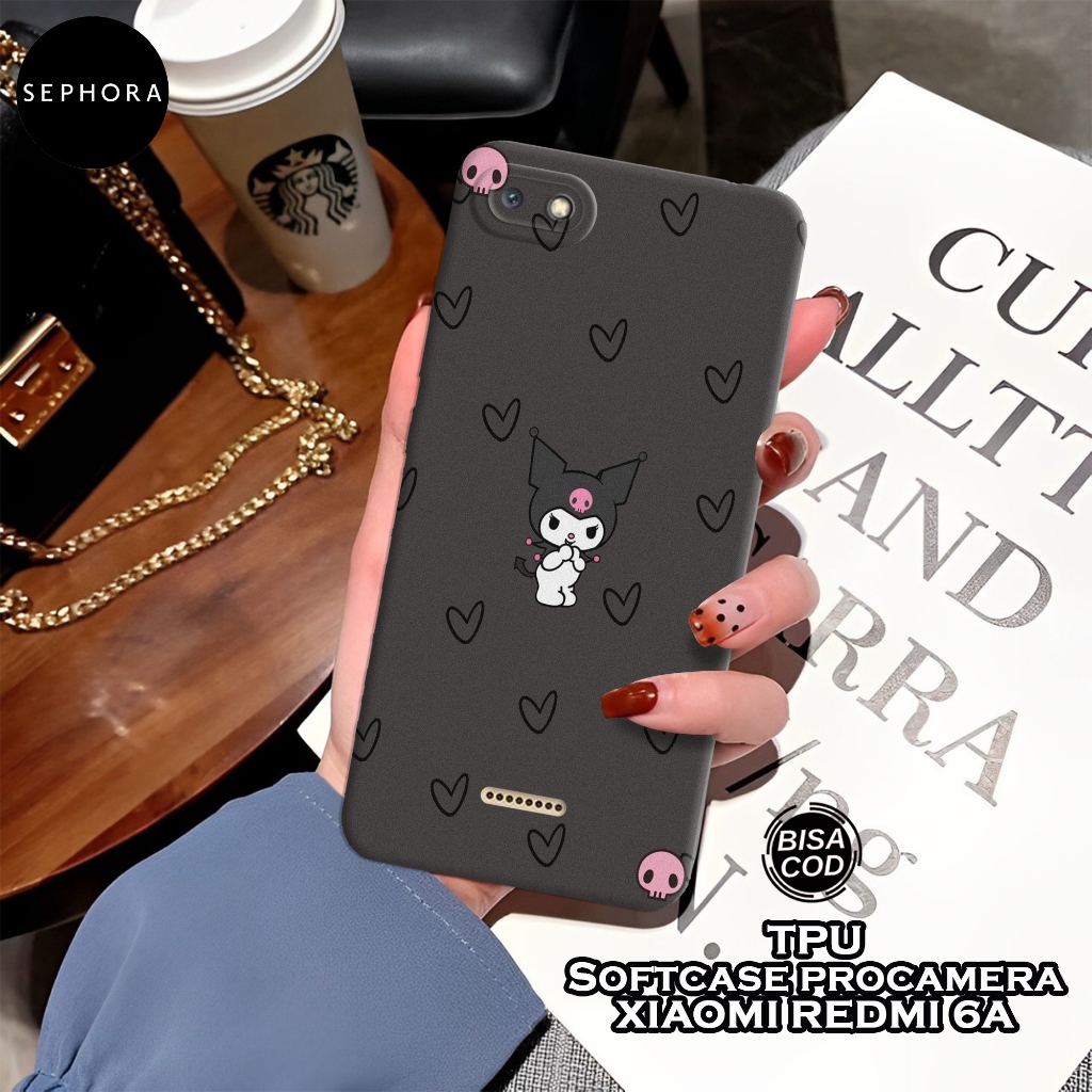 Case Xiaomi Redmi 6A - Fashion Case Lucu - Softcase Xiaomi Redmi 6A  - Case Pro Camera - Casing Xiao