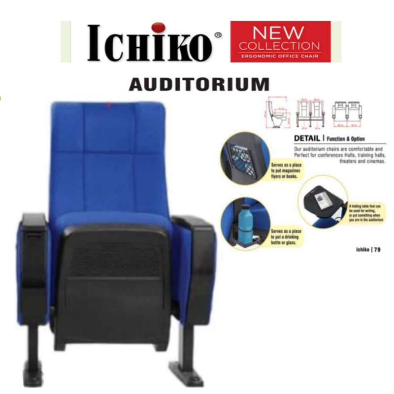 KURSI AUDITORIUM ICHIKO ITALIC KURSI BIOSKOP KURSI THEATER