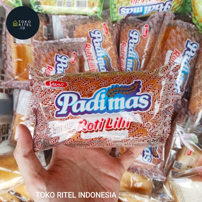 

Lilit Padimas Roti 60gr Roti viral nikmat enak termurah aoka moole Roti Lilit Rasa Coklat,Vanila Susu Dan Pandan viral