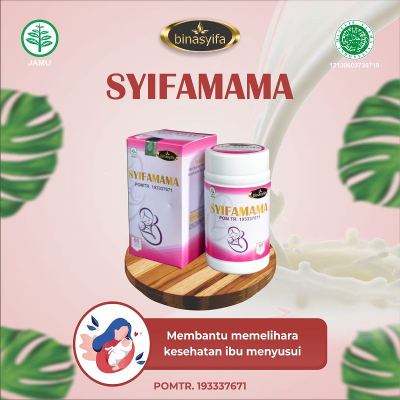 Syifamana Obat Pelancar ASI Vitamin Ibu Menyusui ASI Booster