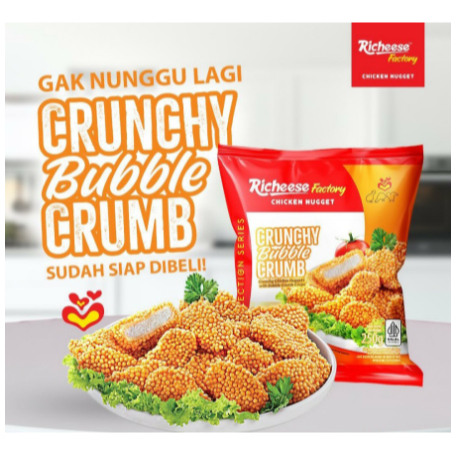 

Richeese Crunchy Bubble Crumb 250 gr