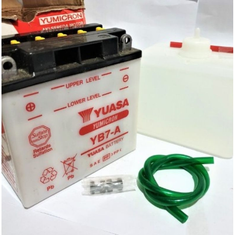 AKI ACCU BASAH YB7A AKI THUNDER 125 12V 8A