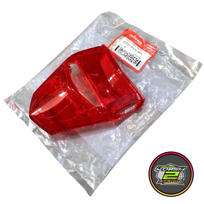 33701-KVY-961 Mika Stop Kaca Stoplamp Lampu Belakang Honda Beat Karbu Original