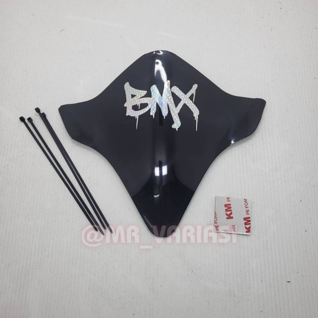 VISOR SEPEDA BMX + STIKER HOLOGRAM BMX - HOLOGRAM NEW