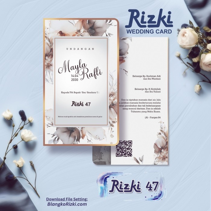 

undangan Rizki seri 47 - 51