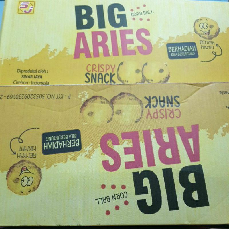 

Snack Big Aries (4 rtg x 10)