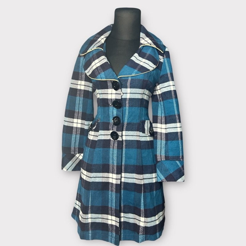 Blazer wanita wol/long coat wol korean style