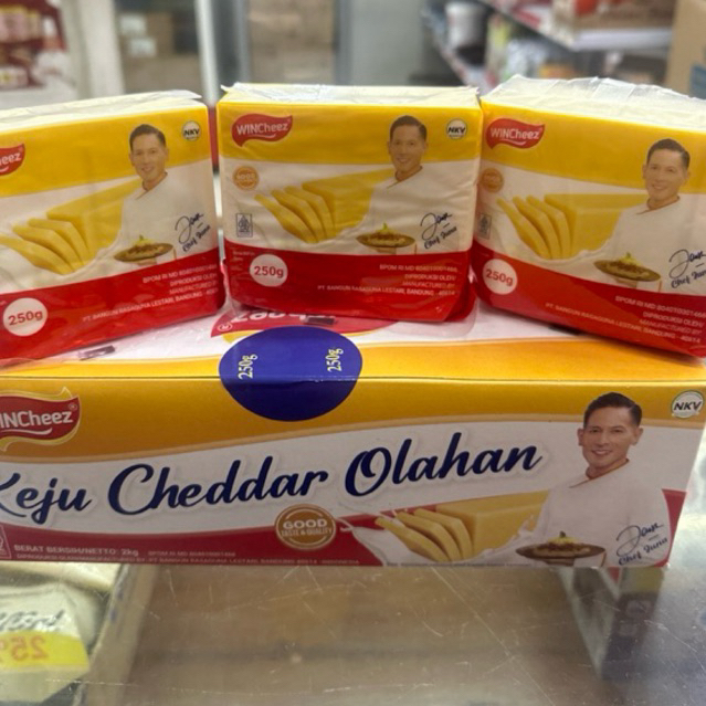 

Keju Wincheez 250grm potongan