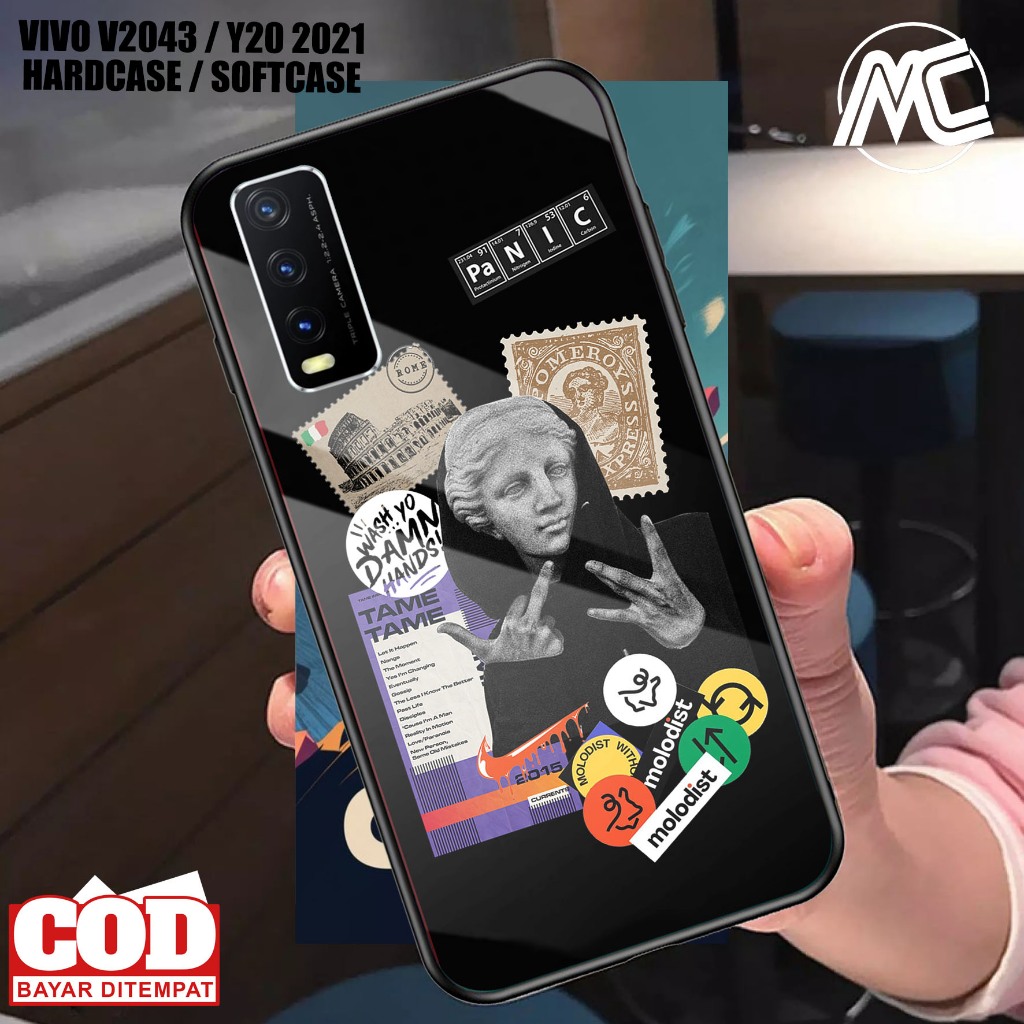 Case VIVO V2043 / Y20 2021 Estetik VIVO V2043 / Y20 2021 Hp - Casing Hp  - Case Hp - Case Terbaru - 