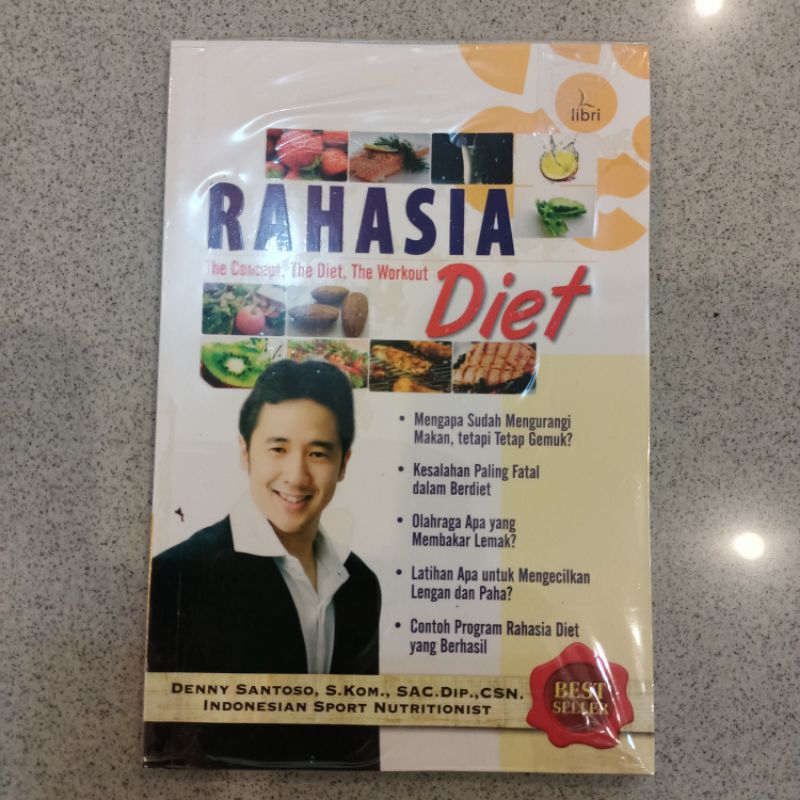 Buku kesehatan dan kebugaran Rahasia Diet Denny Santoso