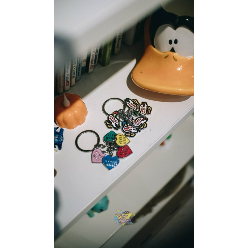 [ SALE ] HUMAN MADE KEYCHAIN ORIGINAL 100%