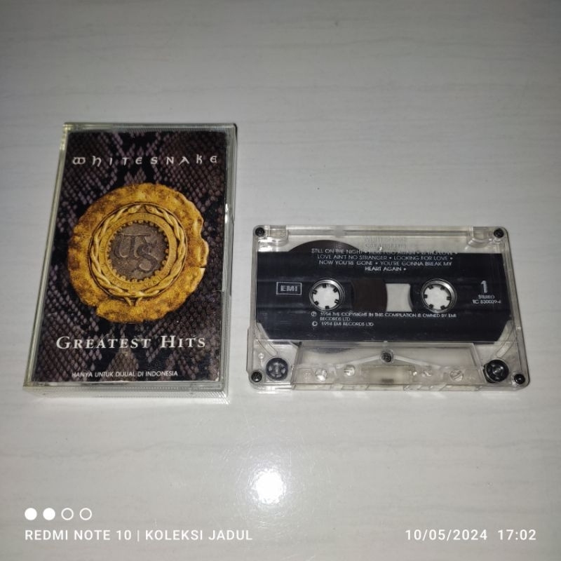Kaset Whitesnake Greatest Hits