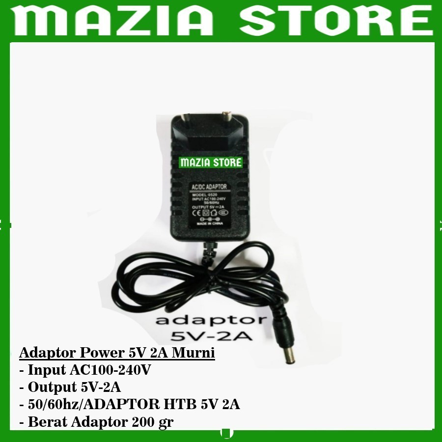 Adaptor Power 5V 2A Murni