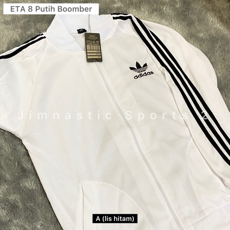 tracktop olahraga ETA 8 Putih boomber Tracktop Cowo / Tracktop Adidas CowoCewe / tracktop outdoor / 