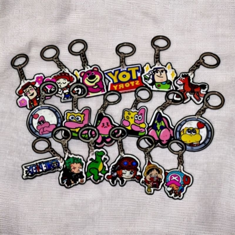 

less_bill90 - Keychain Gantungan Kunci Acrylic premium