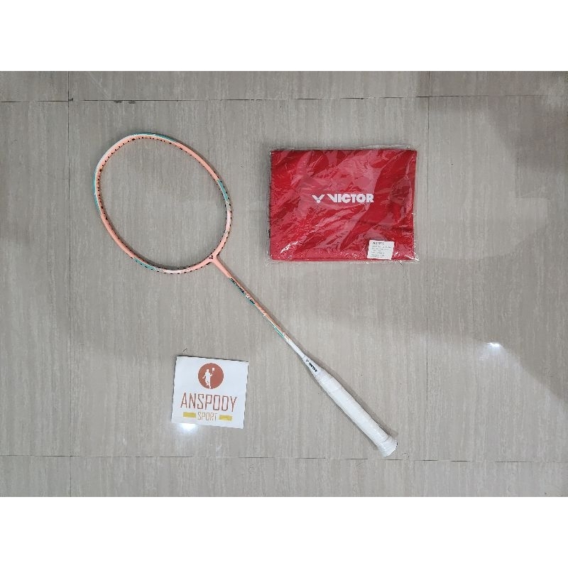 RAKET BADMINTON VICTOR THRUSTER K 66 SAKURA PINK