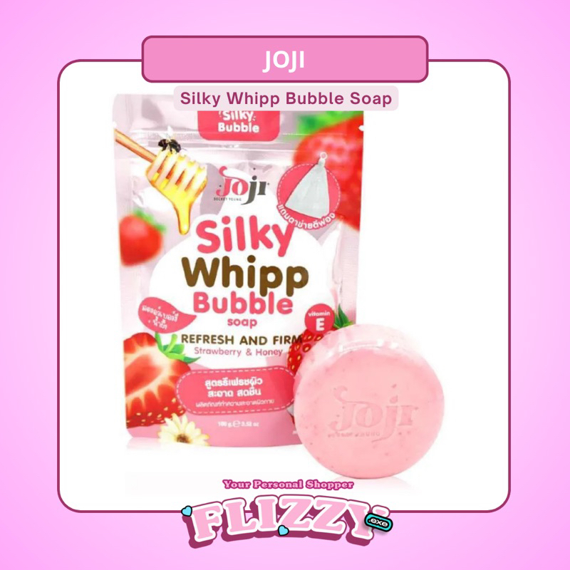 Joji Silky Whipp Bubble Soap Refresh & Firm Strawberry
