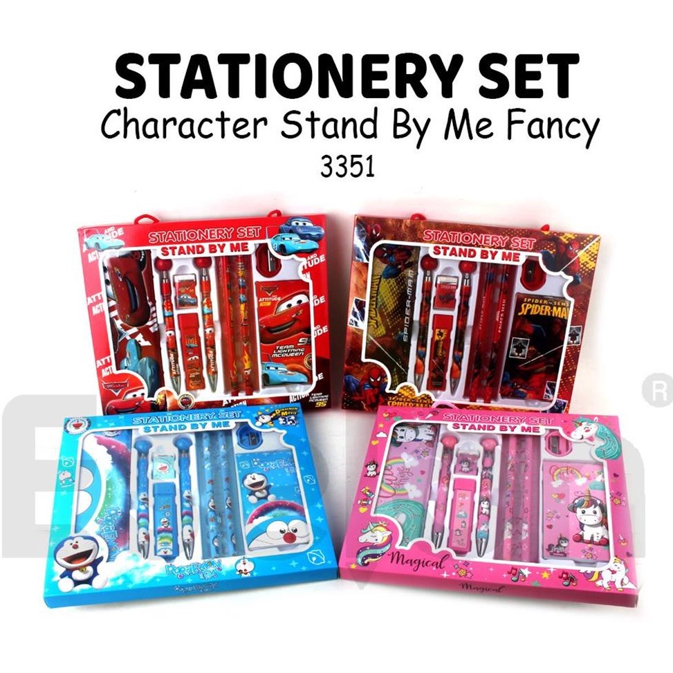 

Kirim Segera Stationary Set 1in1 Karakter Paket Alat Tulis 3351