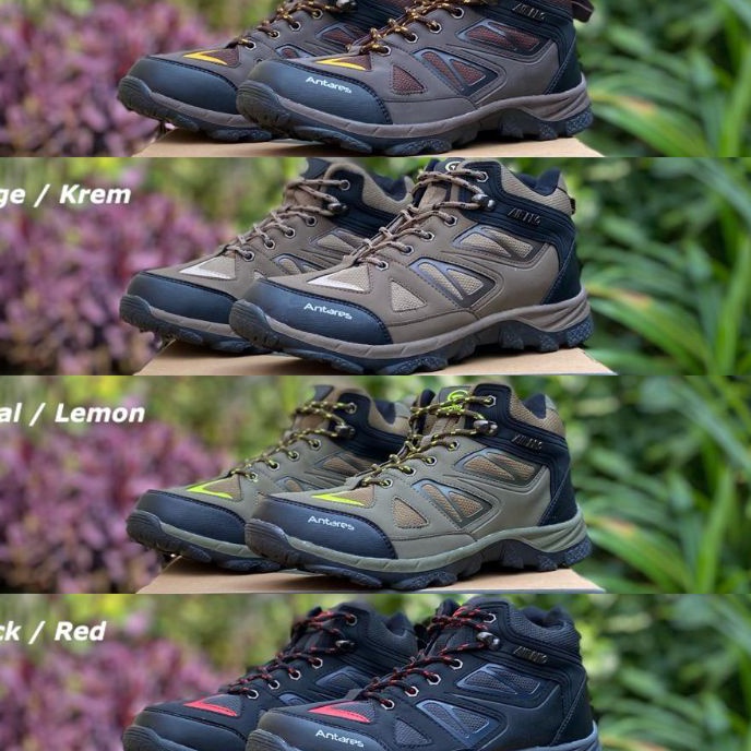 Eksklusif sepatu hikingturring sepatu gunung sepatu orinal sepatu wateroof airotec antares orinal