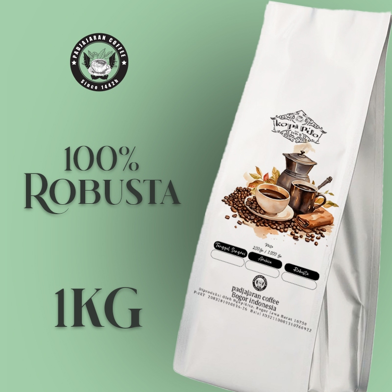 

1 kg kopi tubruk Kopi Bubuk 100% Robusta "kopi P'do cuman ini beneran kopi