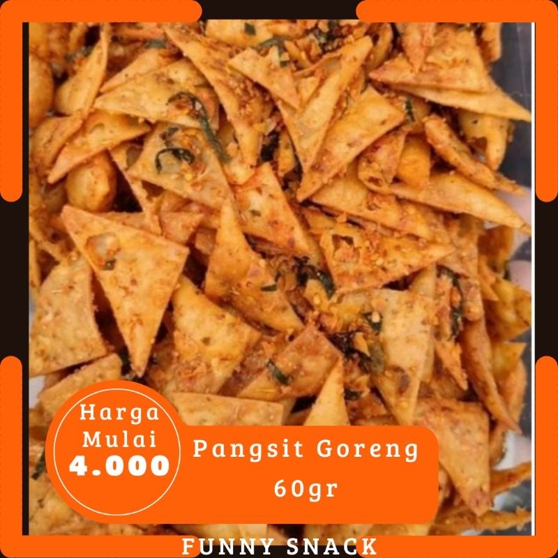 

KERIPIK PANGSIT / PANGSIT / BALADO / PEDAS NAMPOL