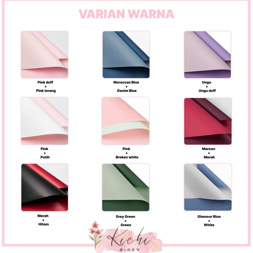 

Diskon Besar 1 PACK ISI 2 LEMBAR Kertas Bunga Buket List Gold Emas Cellophane Flower Wrapping Pack List Gold Cellophane Border Gold