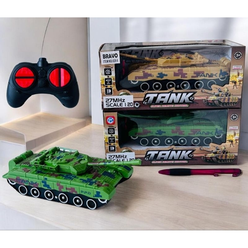 (RC) RC TANK MURAH MOBIL REMOT CONTROL TANK MILITER MURAH