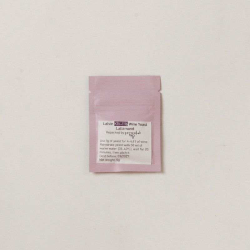 

Lalvin K1V-1116 Wine Yeast, Repacked 5g