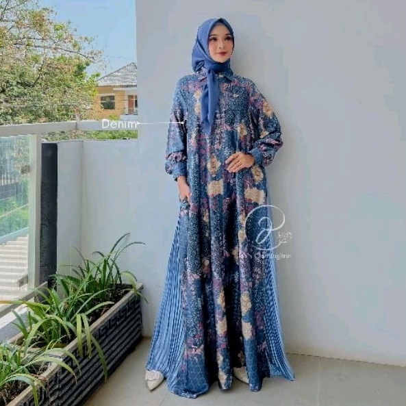 DYN - Nolana Dress DYN CLOTHINGLINE Gamis Silk Premium