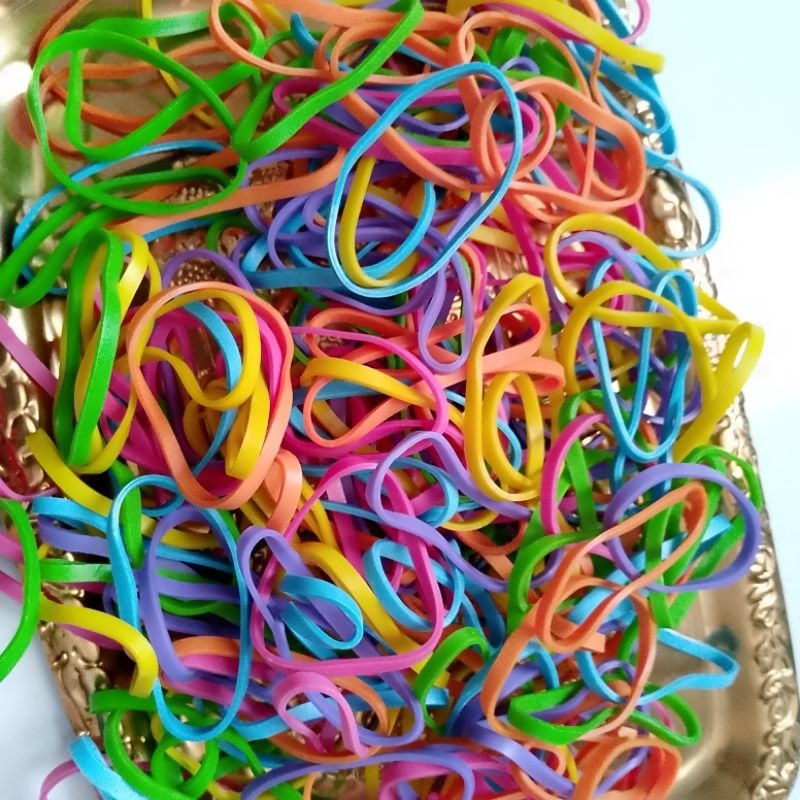 Karet gelang warna warni / karet gelang stimulus anak