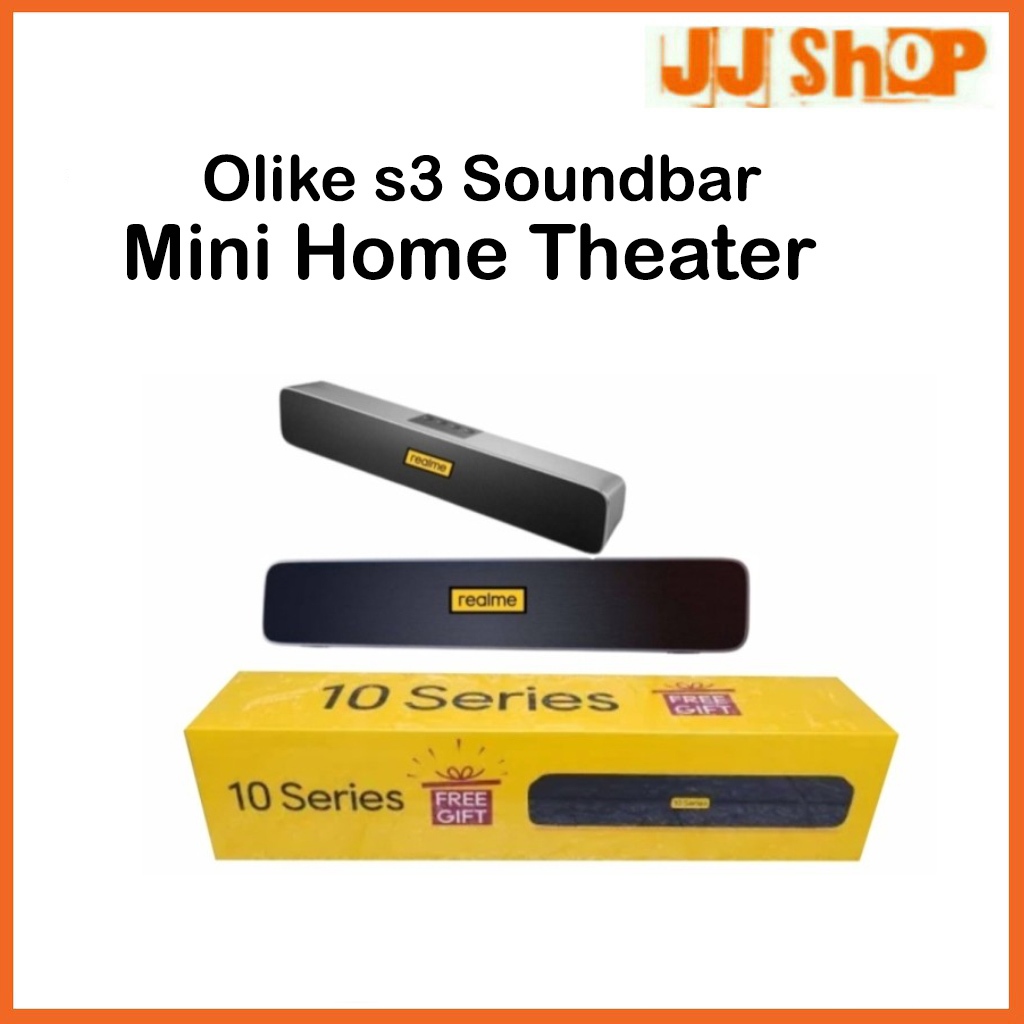[ ORIGINAL ] Olike S3 Wireless Speaker Soundbar , Mini Home Theater Speker