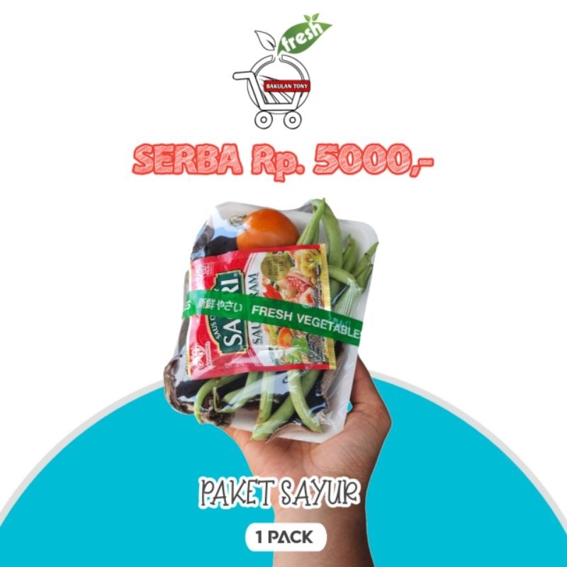 

SERBA 5000!! Paket Sayuran Fresh