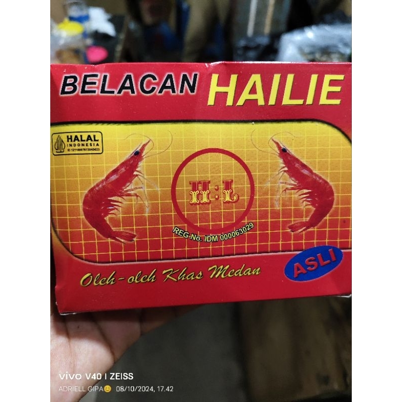 

Belacan Hailie / Terasi Hailie 1 kotak