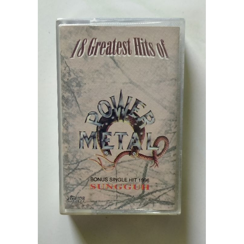 Kaset Power Metal " 18 greatest Hits"
