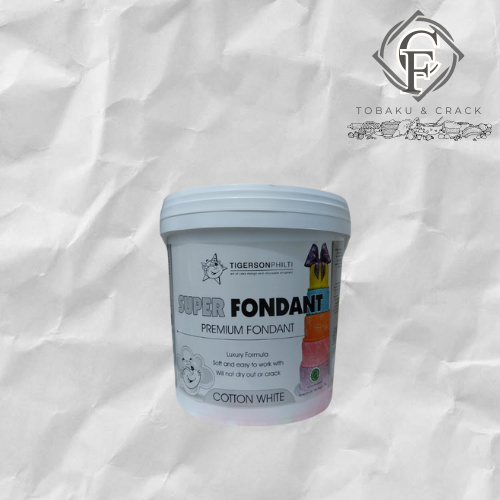 

Icing Sugar/Gula Dekorasi/Premium Fondan Cotton White/Super Fondant TIGERSONPHILTI 500gr 250gr 100gr