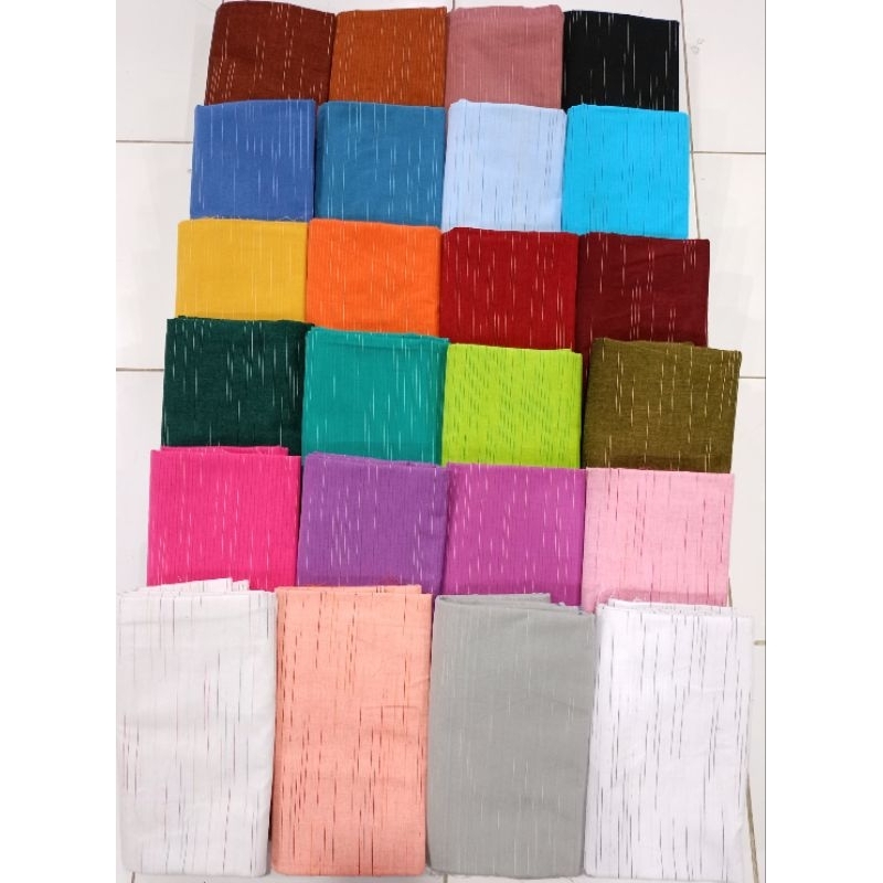 Kain Lurik Hujan Gerimis Rintik