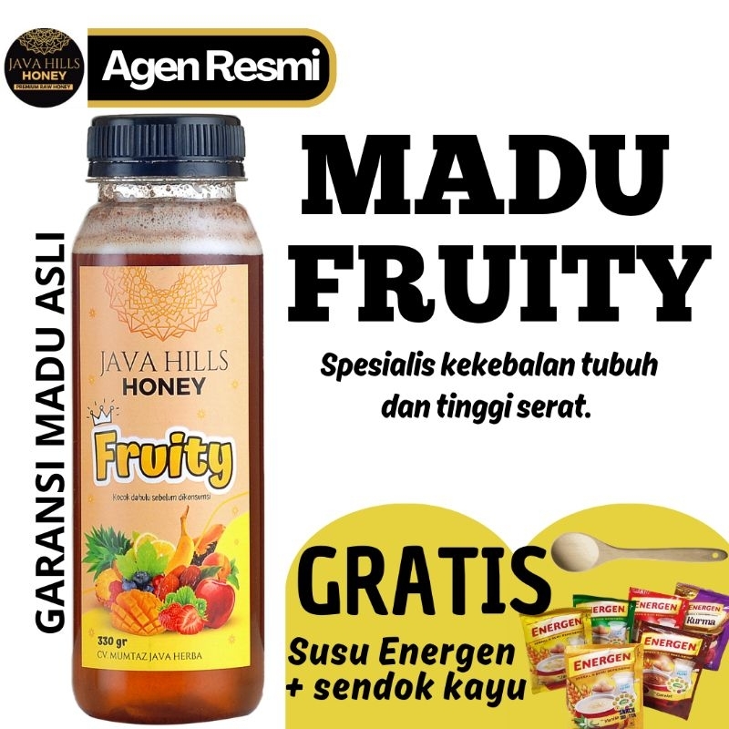 

JAVA HILLS HONEY MADU FRUITY, JAVAHILLS HONEY