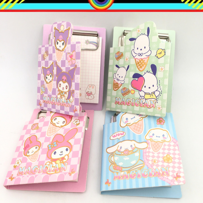 

MINI MEMO PAPAN SANRIO | MINI NOTEBOOK | POCKET DIARY | MINI DIARY | BUKU MEMO KECIL | STICKY NOTES | MINI NOTES | POMPOMPURIN | KUROMI | CINAMORROL | MELODY|GD