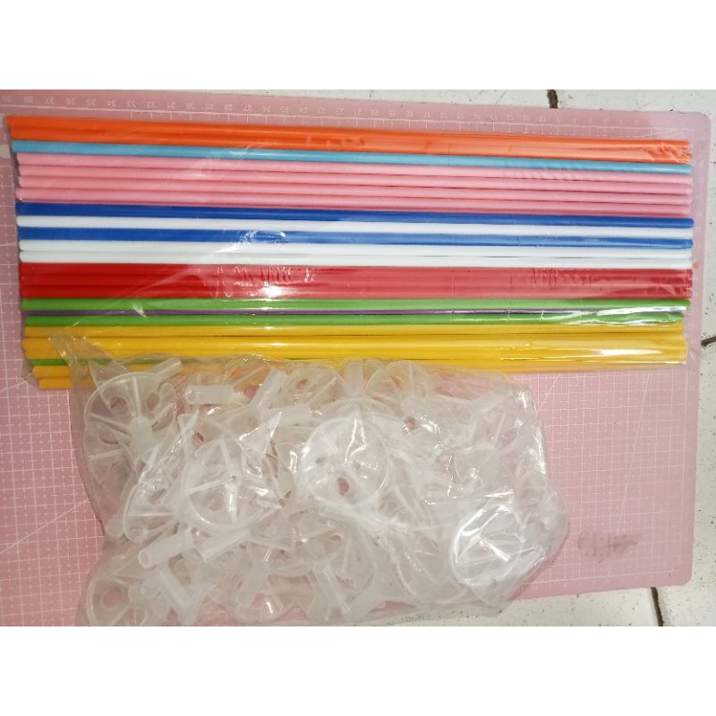 grosir -stik cup balon(100pcs)