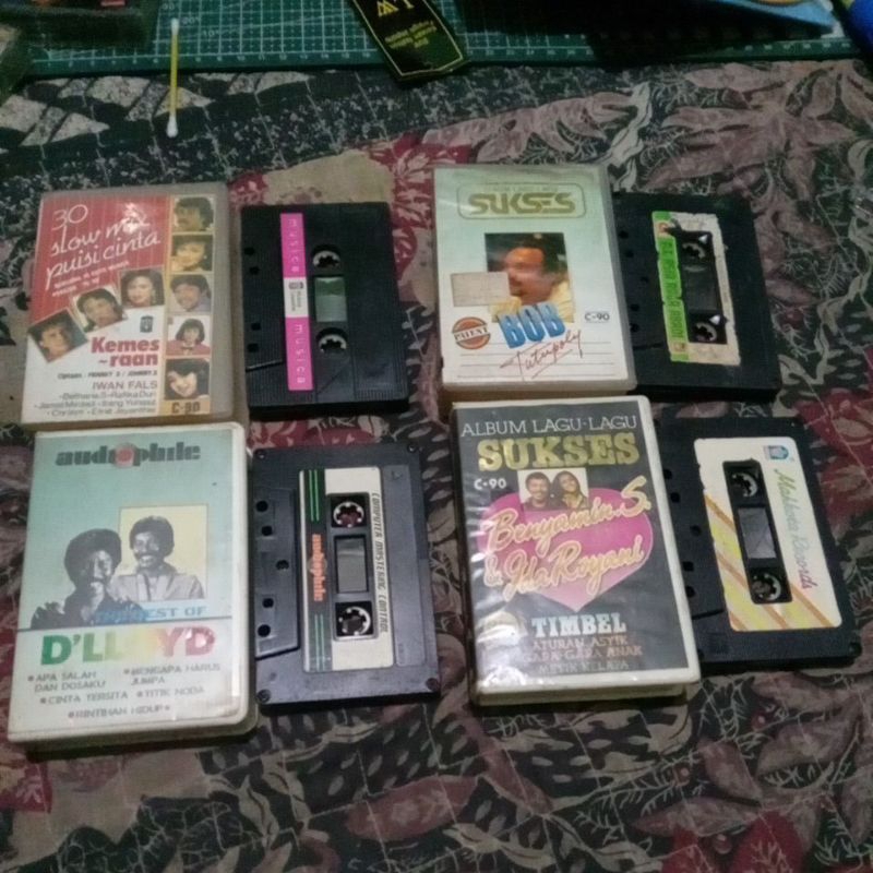 Cuci Stok  kaset box  kaset pita kaset lawas