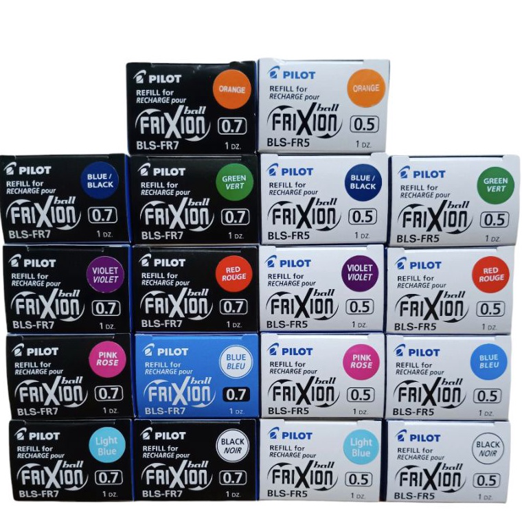 

KODE A22V 1PACK Isi Refill Frixion Clicker Ball 5 7 Refill Frixion BLSFR57